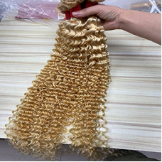 12A 613 Raw Virgin Hair Bundles  Deep wave 